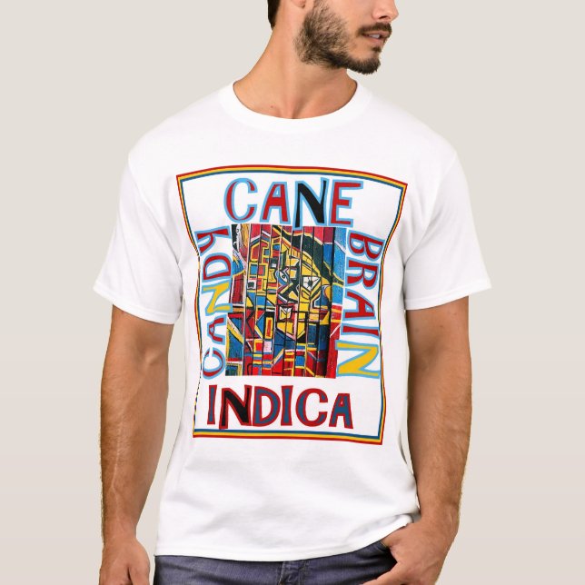 CANDY CANE BRAIN INDICA T-Shirt (Front)