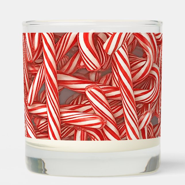 CANDY CANE CANDLE (Front)
