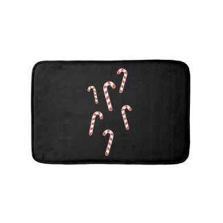 Candy Cane Christmas Bath Mat