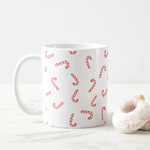 Candy Cane Christmas Coffee Mug