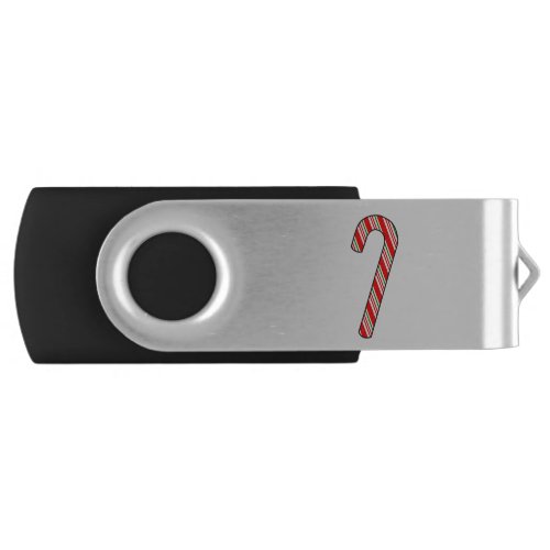 Candy Cane Christmas Drawing Flash Drive