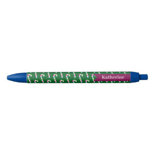 Candy Cane Christmas Green Pen