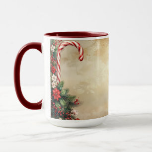 Candy Cane Christmas Holiday Mug