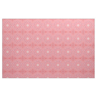 Candy Cane Christmas Kaleidoscope Pattern Fabric