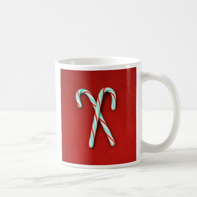 Candy Cane Christmas Mug (Right)