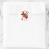 Candy Cane Christmas Stickers (Bag)
