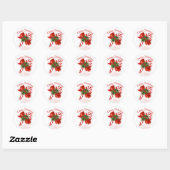 Candy Cane Christmas Stickers (Sheet)