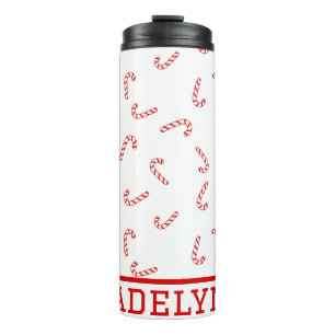 Candy Cane Christmas  Thermal Tumbler