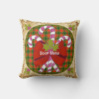 Candy Cane Pillow
