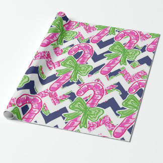 Candy Cane Christmas Wrapping Paper