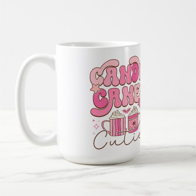 Candy Cane  Coffee Mug (Left)