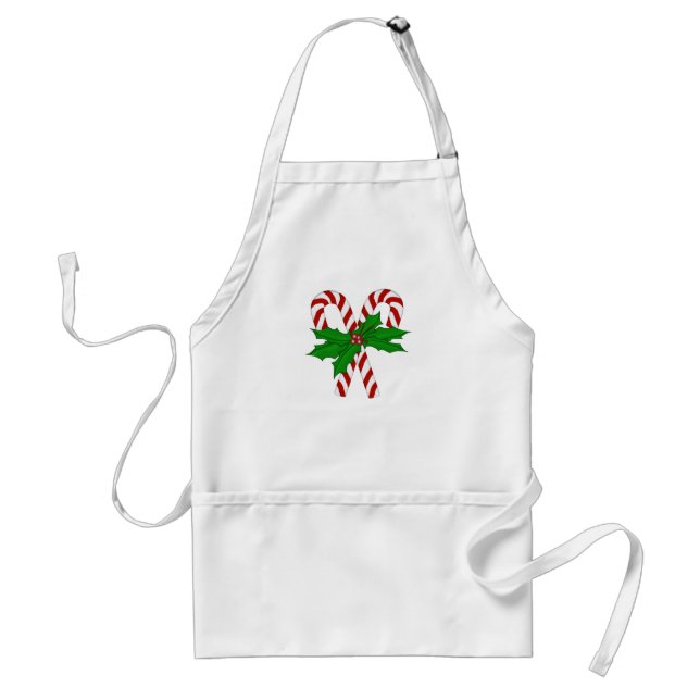 Candy Cane Collection Adult Apron (Front)