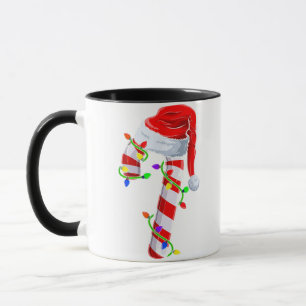 Candy Cane Crew Christmas Lights Family Matching X Mug