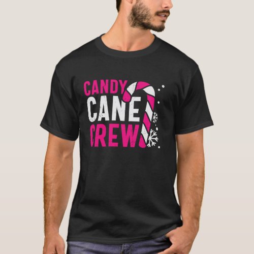 Candy Cane Crew Christmas Sweets Family Matching P T_Shirt