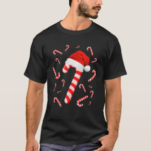 Candy Cane Crew Funny Christmas Holiday Men Women T-Shirt