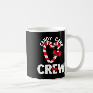 Candy Cane Crew Funny Christmas Sweet Candy Merry  Coffee Mug