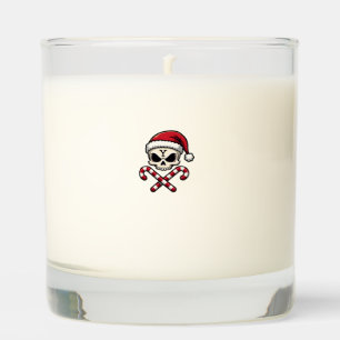 Candy Cane Crew Skull Christmas 2025 Funny Men Boy Scented Candle