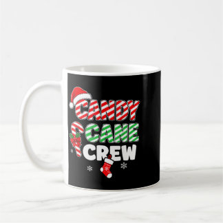 Candy Cane Crew Xmas Funny Christmas Coffee Mug