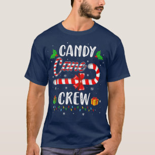 Candy Cane CrewFunny Christmas Candy T-Shirt