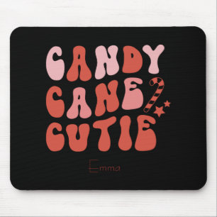 Candy Cane Cutie Christmas Holiday Toddler T Shirt Mouse Pad