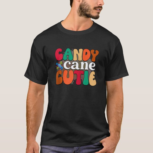 Candy Cane Cutie is Women s Christmas is Christmas T-Shirt (Front)