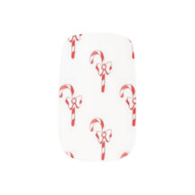 Candy Cane Delight Minx Nail Wraps