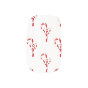 Candy Cane Delight Minx Nail Wraps