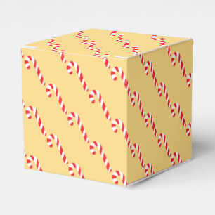 Candy Cane Favor Box