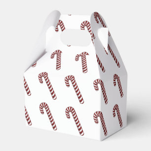 Candy Cane Favor Box
