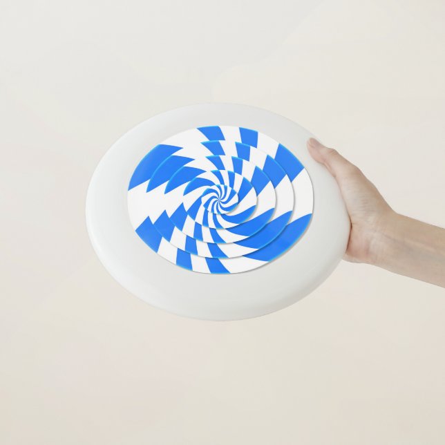 Candy Cane Frisbee (In Hand)