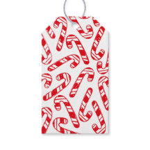 Candy Cane Gift Tag
