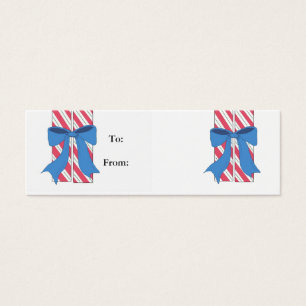 Candy Cane Gift Tags