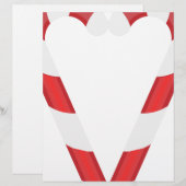 candy cane heart (Front/Back)