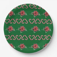 Candy Cane Heart and Holly Pattern – Festive Chris