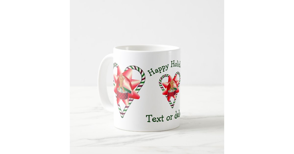 Sweet and Twisted Candy Cane stripe Christmas Cup Mug Tumbler
