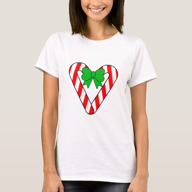 Candy Cane Heart Shirt (Front)