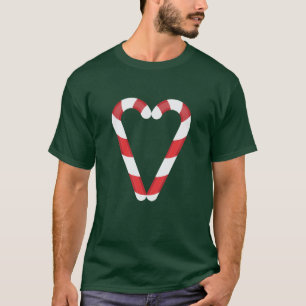 Candy Cane Heart T-Shirt