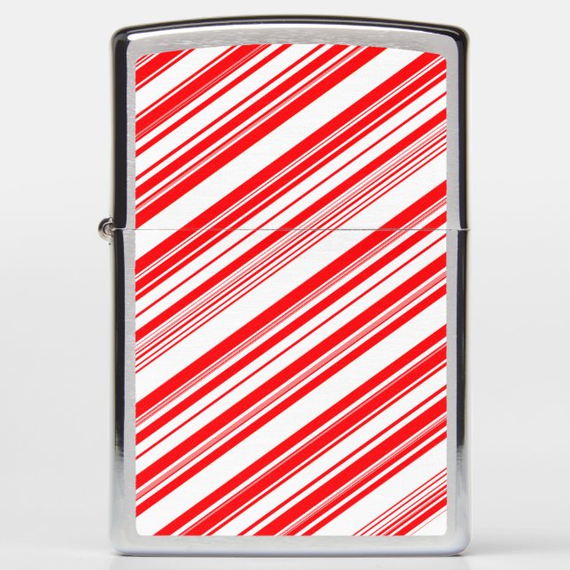 Candy Cane Holiday 4Brendan Zippo Lighter (Front)