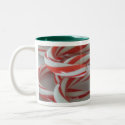 Candy Cane Holiday Mug mug