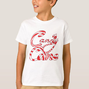 Candy Cane Holiday T Shirt - All colours and Sizes