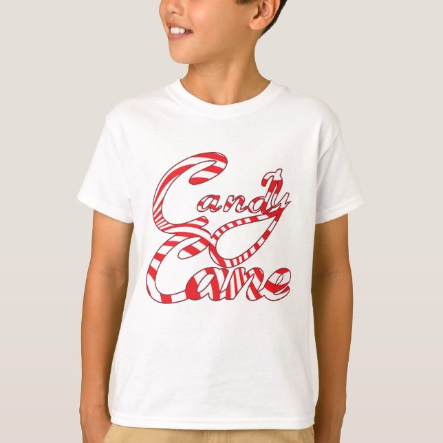 Candy Cane Holiday T Shirt - All colours and Sizes (Front)