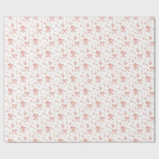 Candy Cane Jumble Wrapping Paper