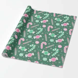 Candy Cane Lane Wrapping Paper