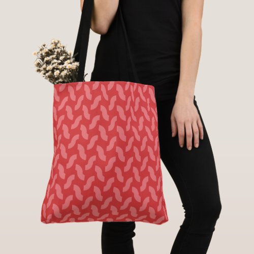 Candy Cane Large Tote Bag