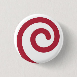 Candy Cane Martzkin Christmas Button