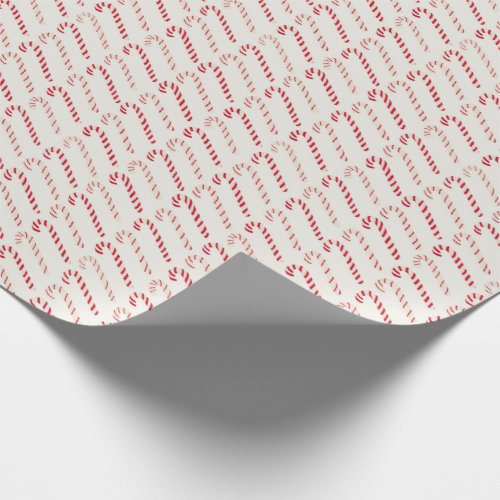 Candy Cane Modern Christmas Wrapping Paper