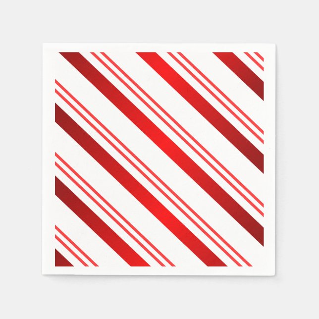 Candy Cane Napkins (Front)