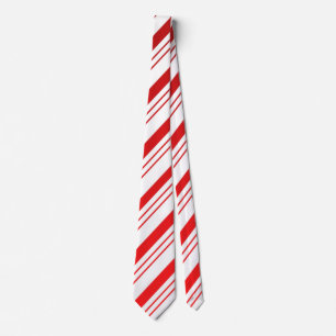 Candy Cane Neck Tie