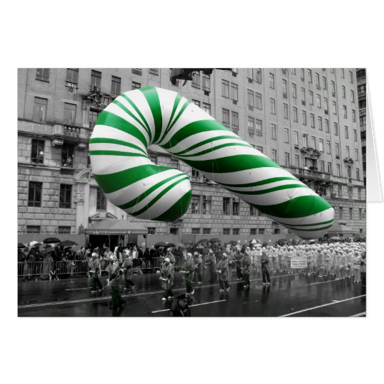 Candy Cane on Parade Card