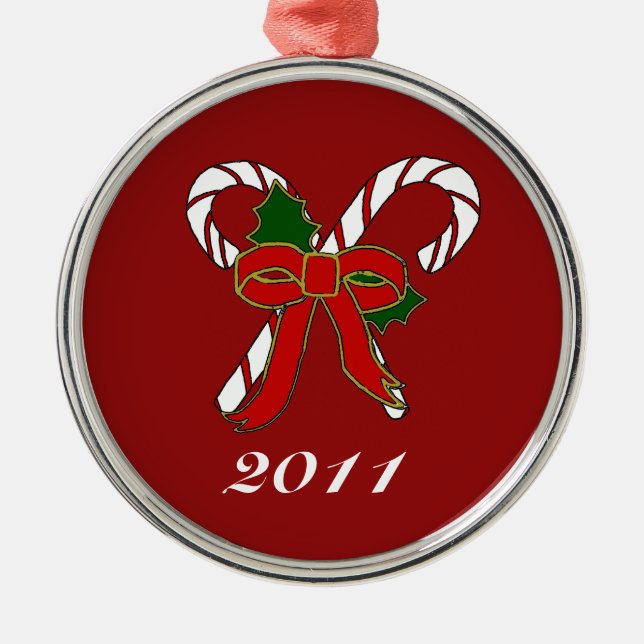 Candy Cane Ornament (Front)